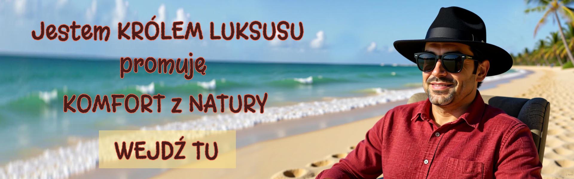 Król Luksusu promuje sklep Sielski Luksusu