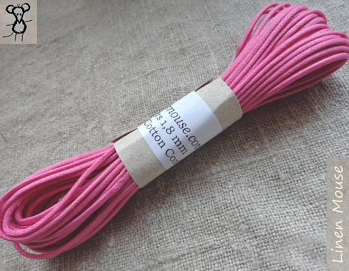 Sznurek Bawełniany woskowany Shamballa cotton cords