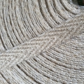 tasma konopna jodełka, hemp herringbone tape.