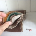 lniane zmiękczane mini ręczniki linen softened mini towels