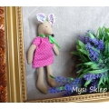 mysza fabric mouse doll