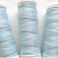 nici lniane błękitne, light blue linen threads.