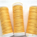 nici lniane żółte, yellow linen threads.