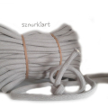 sznurek bawełniany szary grey cotton cord