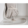 lina w kratkę cotton rope checkered