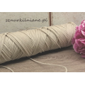 sznurek lniany pleciony woskowany linen cord