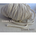 sznurek lniany pleciony plaited linen cord