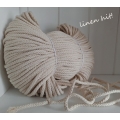 sznurek lniany pleciony linen plaited cord