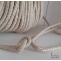 sznurek lniany pleciony linen braided cord