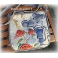 torba z myszką ręcznie malowana bag with mouse hand painted