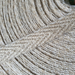 tasma konopna jodełka, hemp herringbone tape.