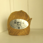 włóczka konopna, hemp yarn.
