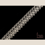 koronka lniana linen lace