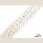 koronka lniana linen lace
