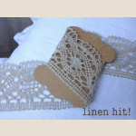 lniana koronka linen lace