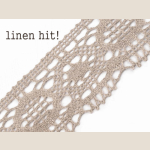 lniana koronka linen lace