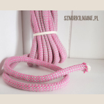 lina w kratkę cotton rope checkered