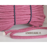 lina w kratkę cotton rope checkered