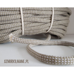 lina w kratkę cotton rope checkered
