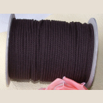 sznurek bawełniany brąz brown cotton cord