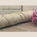 sznurek lniany pleciony woskowany linen cord