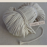 sznurek lniany pleciony plaited linen cord