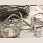 sznur lniany pleciony plaited linen cords