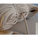 sznurek lniany pleciony plaited linen cord