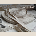 tasiemki lniane linen ribbons