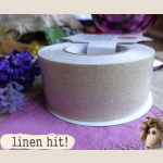 Lniana Taśma Samoprzylepna 30 mm rolka 5 m