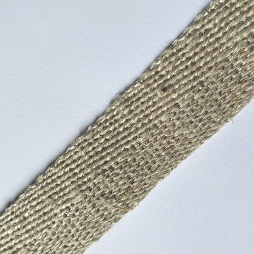 tasma konopna jodełka, hemp herringbone tape.