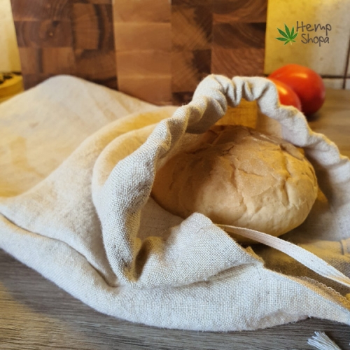 worek konopny na chleb Hemp Sack for Bread