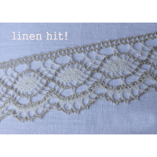 lniana koronka linen lace