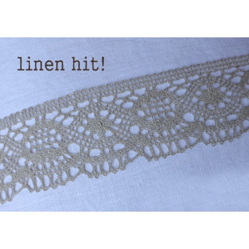 lniana koronka linen lace