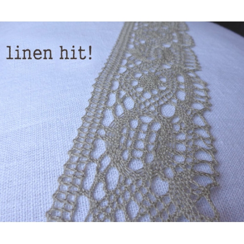 lniana koronka linen lace