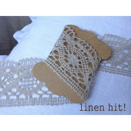 lniana koronka linen lace