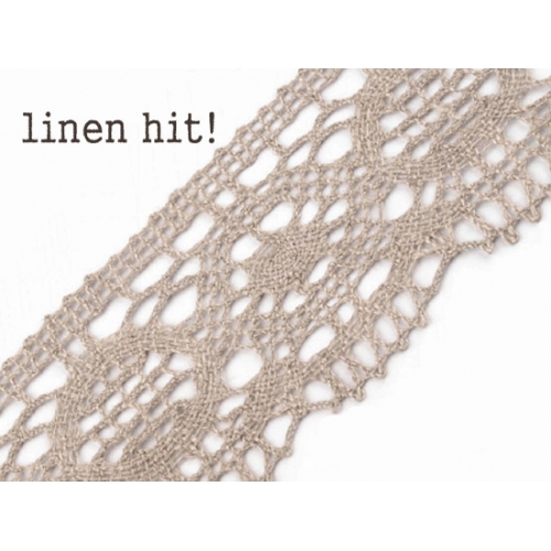 lniana koronka linen lace