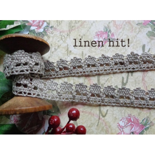 lniana koronka linen lace