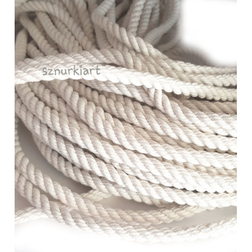 lina bawełniana skręcana twisted cotton rope