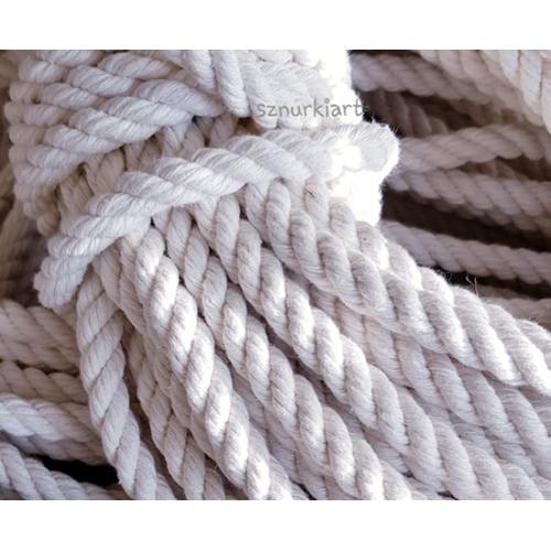 lina bawełniana skręcana twisted cotton rope