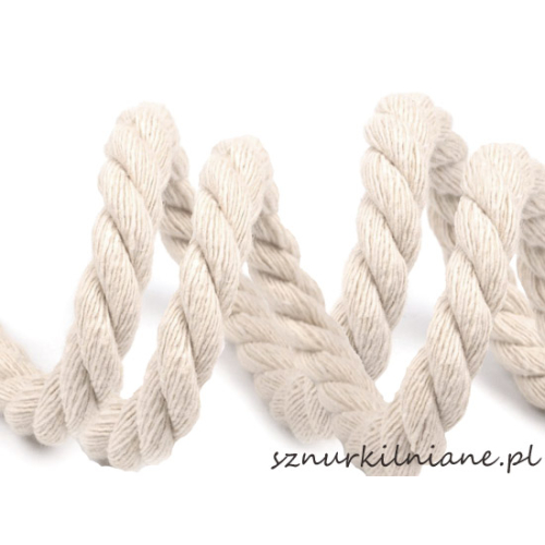 lina bawełniana skręcana twisted cotton rope