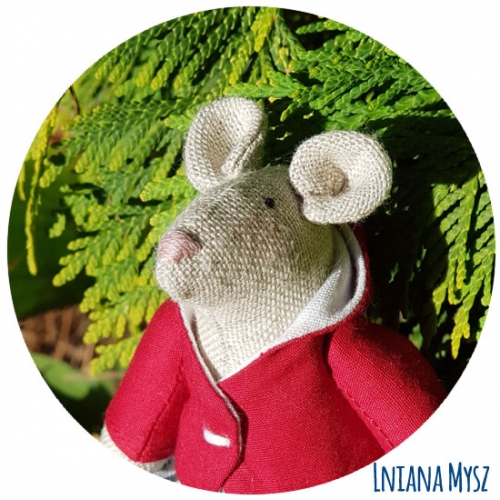 Lniana Mysz Linen Mouse