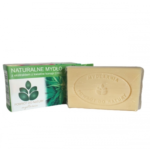 naturalne mydło konopne, natural hemp soap.