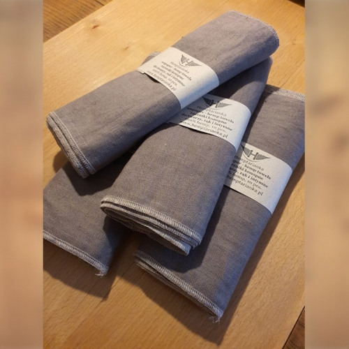 mini ręczniki konopne, mini hemp towel.