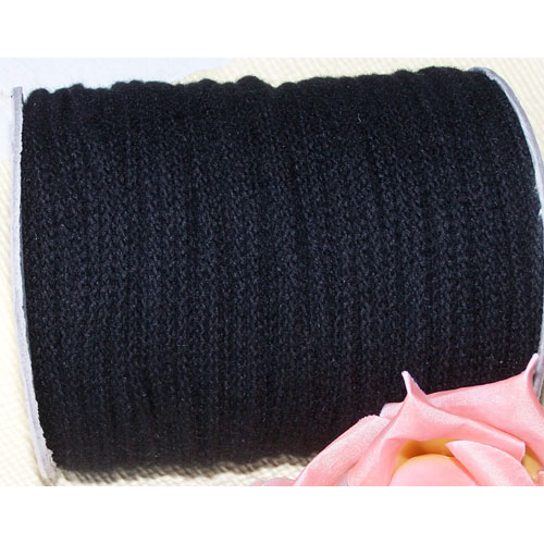 sznurek bawełniany czarny black cotton cord