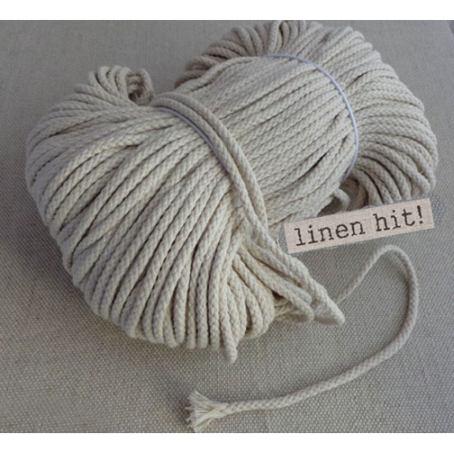 sznurek lniany pleciony plaited linen cord