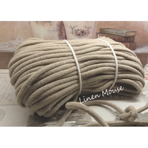 sznur lniany pleciony plaited linen cords