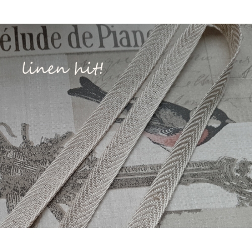 tasiemki lniane linen ribbons