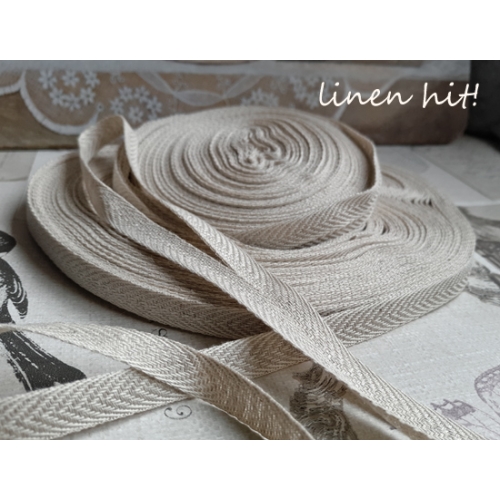 tasiemki lniane linen ribbons