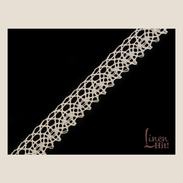 koronka lniana linen lace